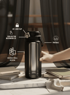 Personalized Avenue Hydrator Tumbler 1.5 ltr | 100% Leak-Proof | Double Walled Insulated Hot & Cold 18+ Hrs | 1500 ML 1219 Avenue India