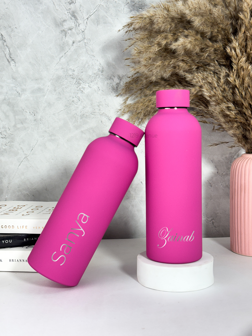 Personalized Bae-Sic Double Walled Insulated Bottles 500 ML| Name/Quote| Double Walled Insulated | 8-10hrs Hot And Cold |NO COD 1219 Avenue India