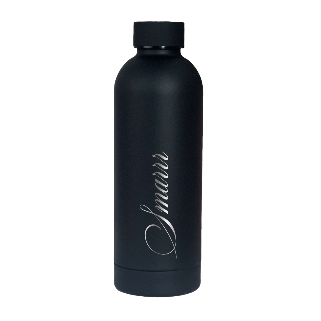 Personalized Bae-Sic Double Walled Insulated Bottles 500 ML| Name/Quote| Double Walled Insulated | 8-10hrs Hot And Cold |NO COD 1219 Avenue India