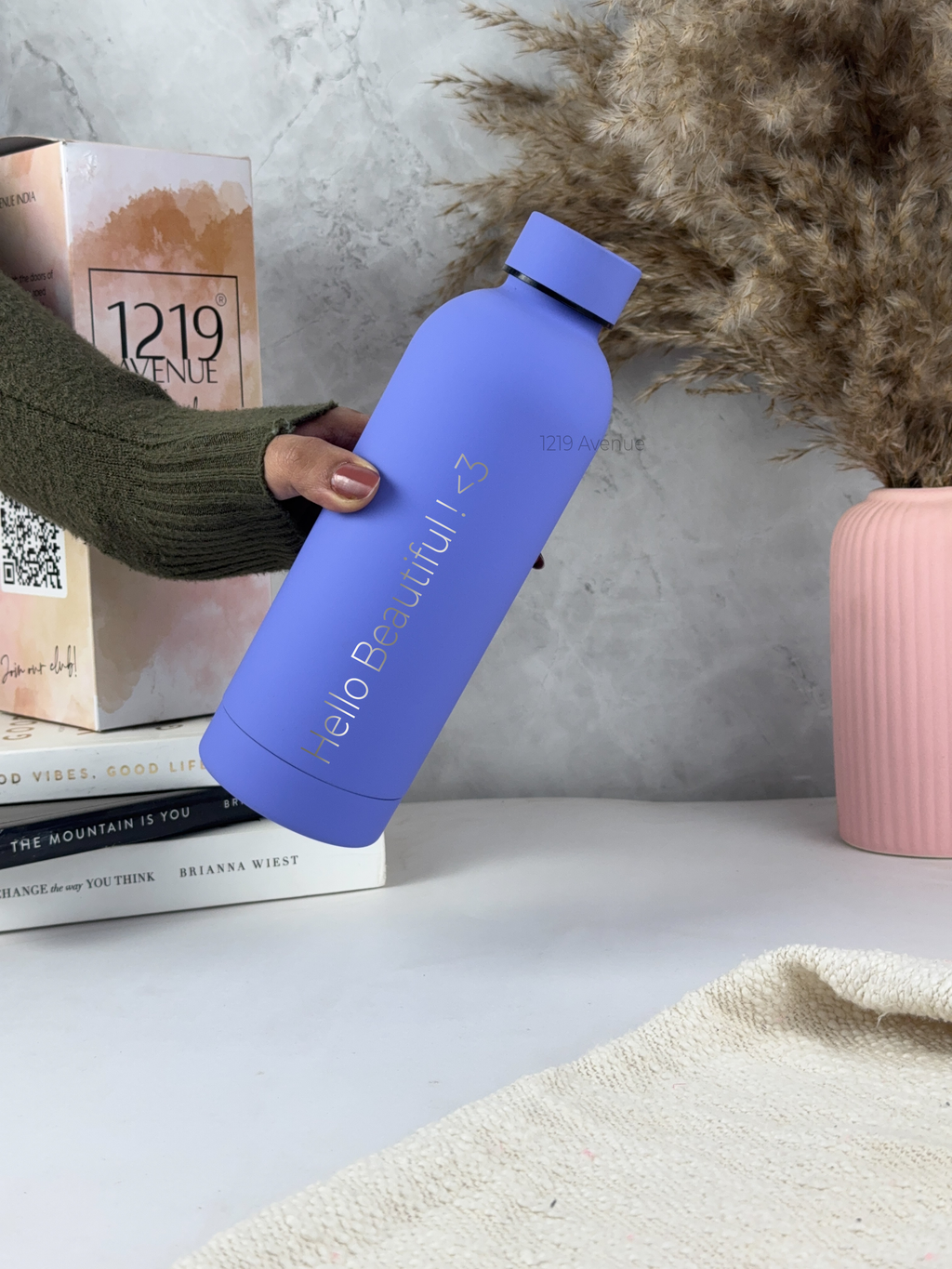 Personalized Bae-Sic Double Walled Insulated Bottles 500 ML| Name/Quote| Double Walled Insulated | 8-10hrs Hot And Cold |NO COD 1219 Avenue India