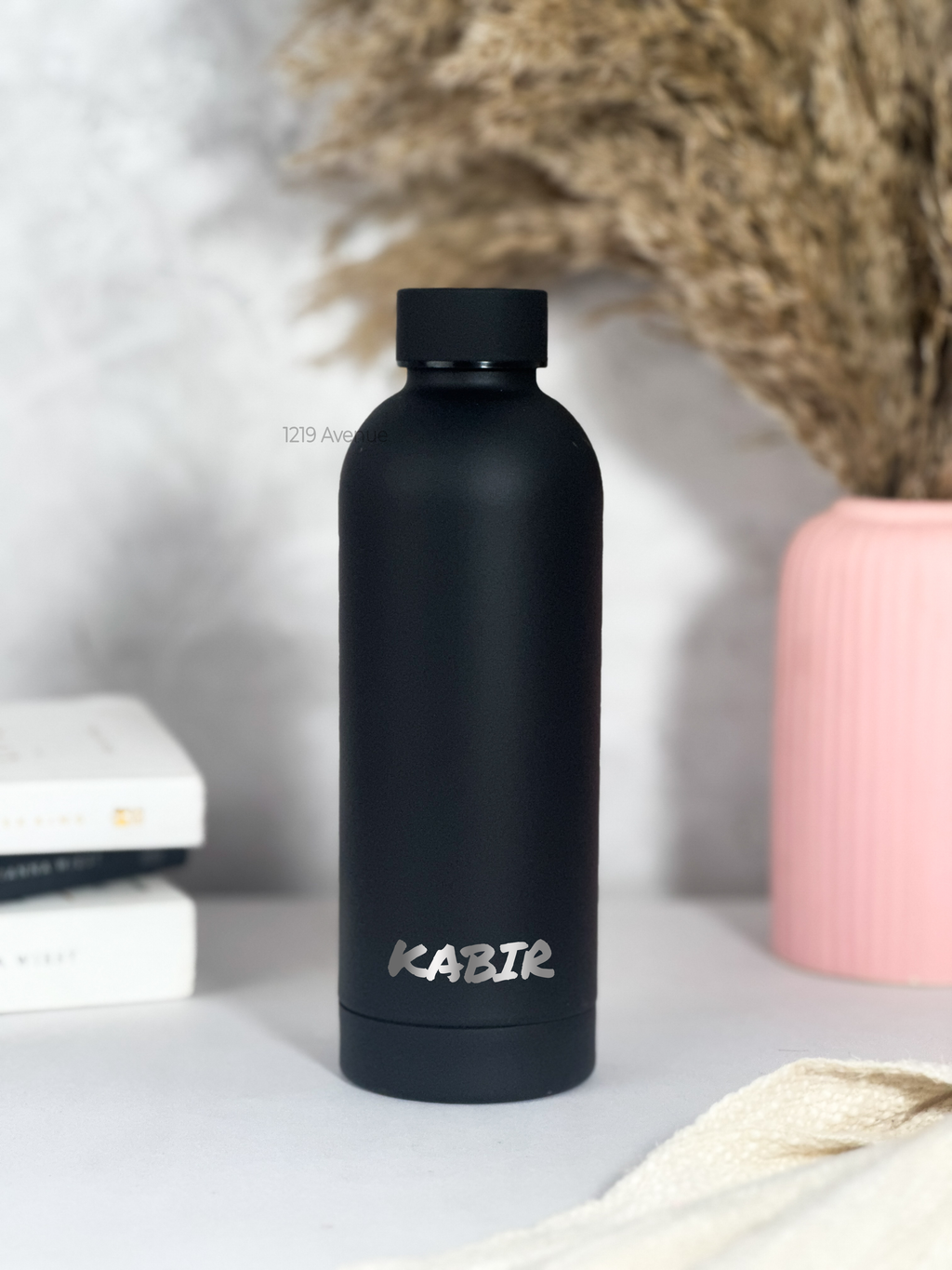Personalized Bae-Sic Double Walled Insulated Bottles 500 ML| Name/Quote| Double Walled Insulated | 8-10hrs Hot And Cold |NO COD 1219 Avenue India
