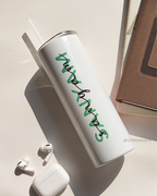 Personalized Colossal Tumbler 700ml with Straw | Signature Sip Print| Double Walled Insulated Tumbler 7-8 hrs 1219 Avenue India