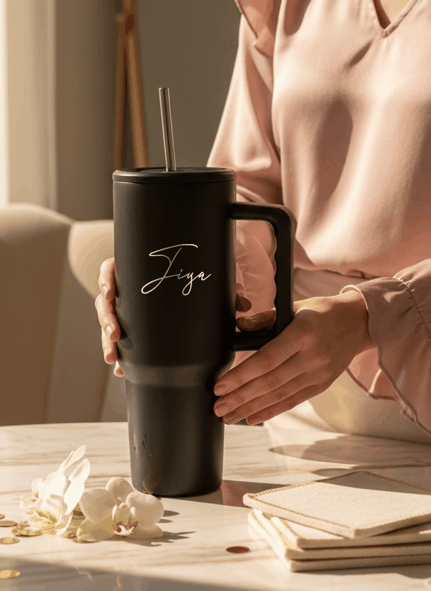 Personalized Elance WayFay Gen 3 1.2 ltr | 100% Leak-Proof | Double Walled Insulated Hot & Cold 18+ Hrs | 1200 ML 1219 Avenue India