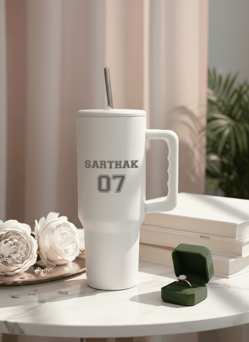 Personalized Elance WayFay Gen 3 1.2 ltr | 100% Leak-Proof | Double Walled Insulated Hot & Cold 18+ Hrs | 1200 ML 1219 Avenue India