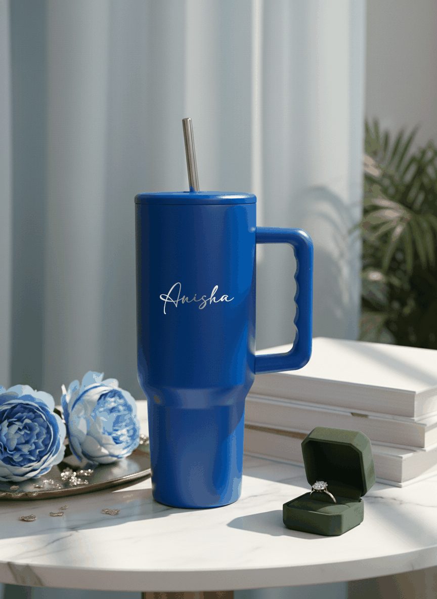 Personalized Elance WayFay Gen 3 1.2 ltr | 100% Leak-Proof | Double Walled Insulated Hot & Cold 18+ Hrs | 1200 ML 1219 Avenue India