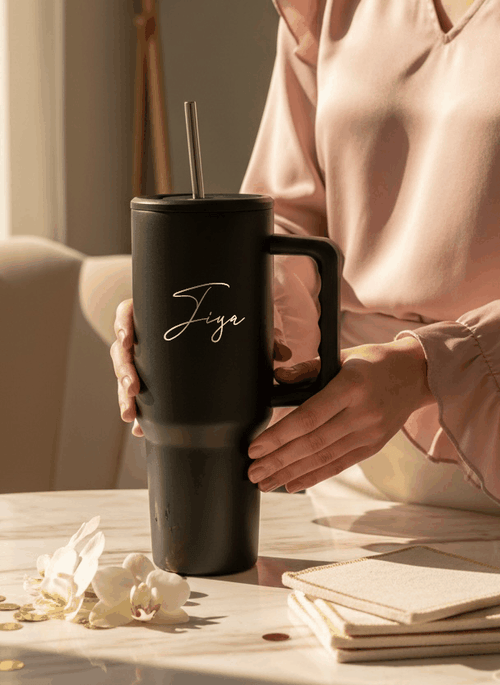 Personalized Elance WayFay Gen 3 1.2 ltr | 100% Leak-Proof | Double Walled Insulated Hot & Cold 18+ Hrs | 1200 ML 1219 Avenue India