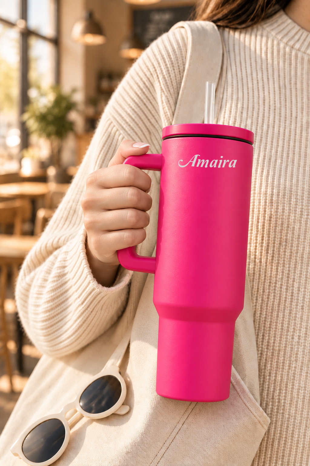 Personalized Elance WayFay Gen 3 1.2 ltr | 100% Leak-Proof | Double Walled Insulated Hot & Cold 18+ Hrs | 1200 ML| 4 Colors 1219 Avenue