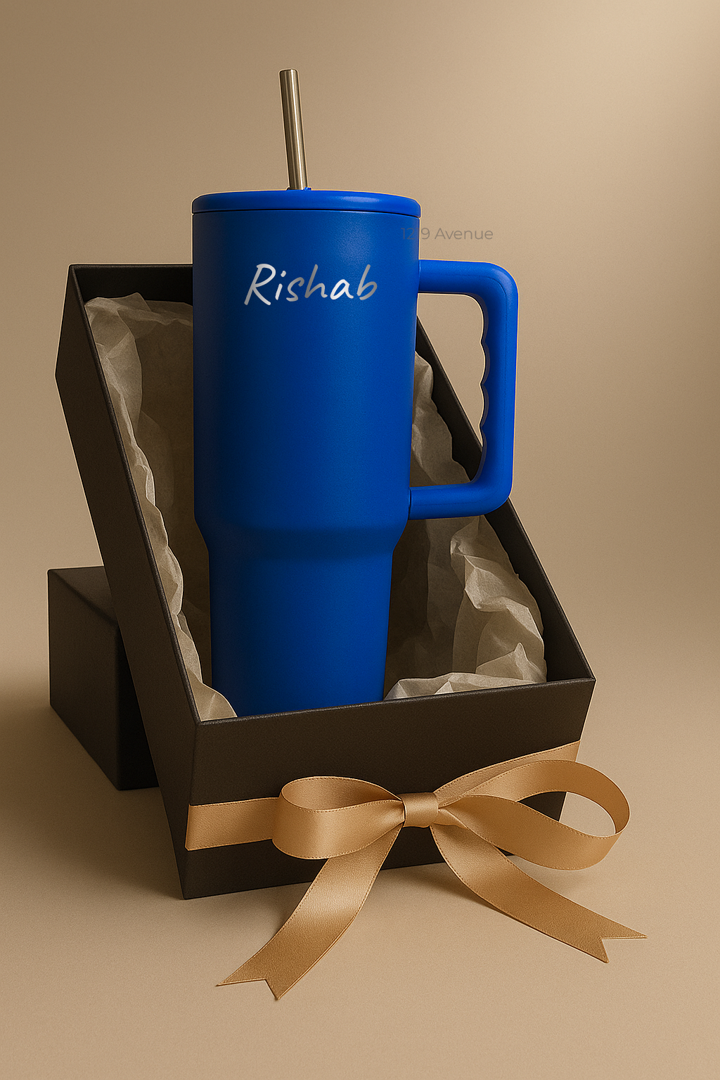 Personalized Elance WayFay Gen 3 | 100% Leak-Proof | Double Walled Insulated Hot & Cold 18+ Hrs | 1200 ML (1.2 Litre) | Premium 1219 Avenue India