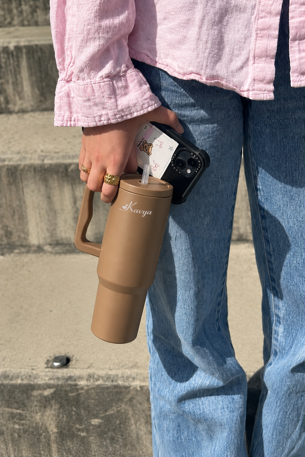 Personalized Elance WayFay Gen 3 1.2 ltr | 100% Leak-Proof | Double Walled Insulated Hot & Cold 18+ Hrs | 1200 ML| 4 Colors 1219 Avenue