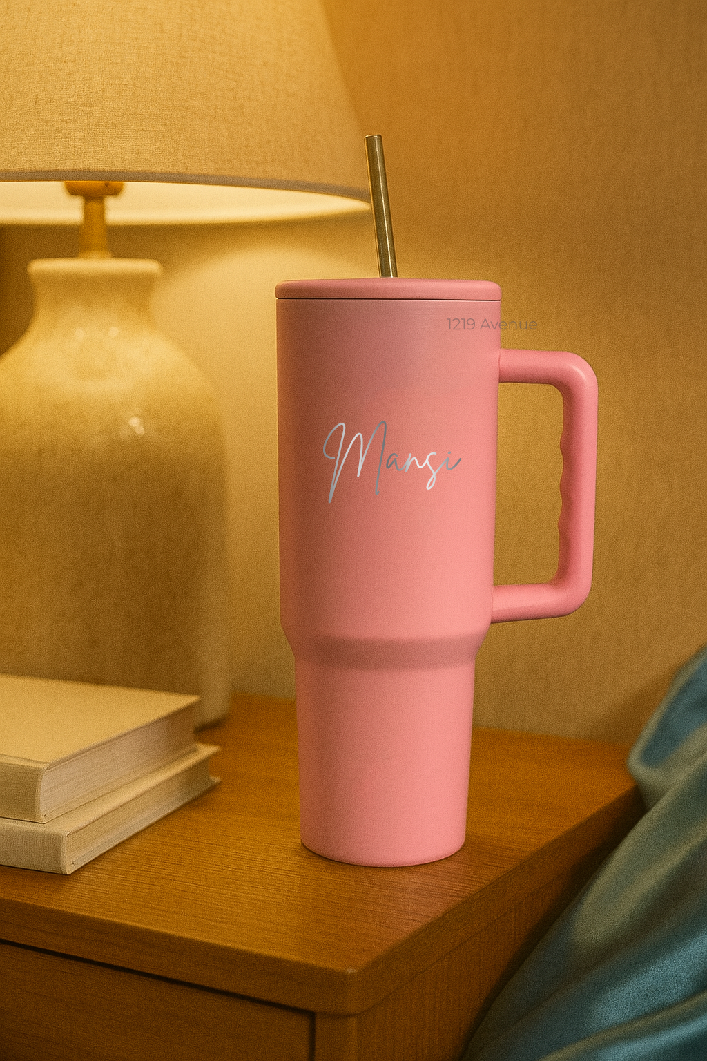 Personalized Elance WayFay Gen 3 | 100% Leak-Proof | Double Walled Insulated Hot & Cold 18+ Hrs | 1200 ML (1.2 Litre) | Premium 1219 Avenue India