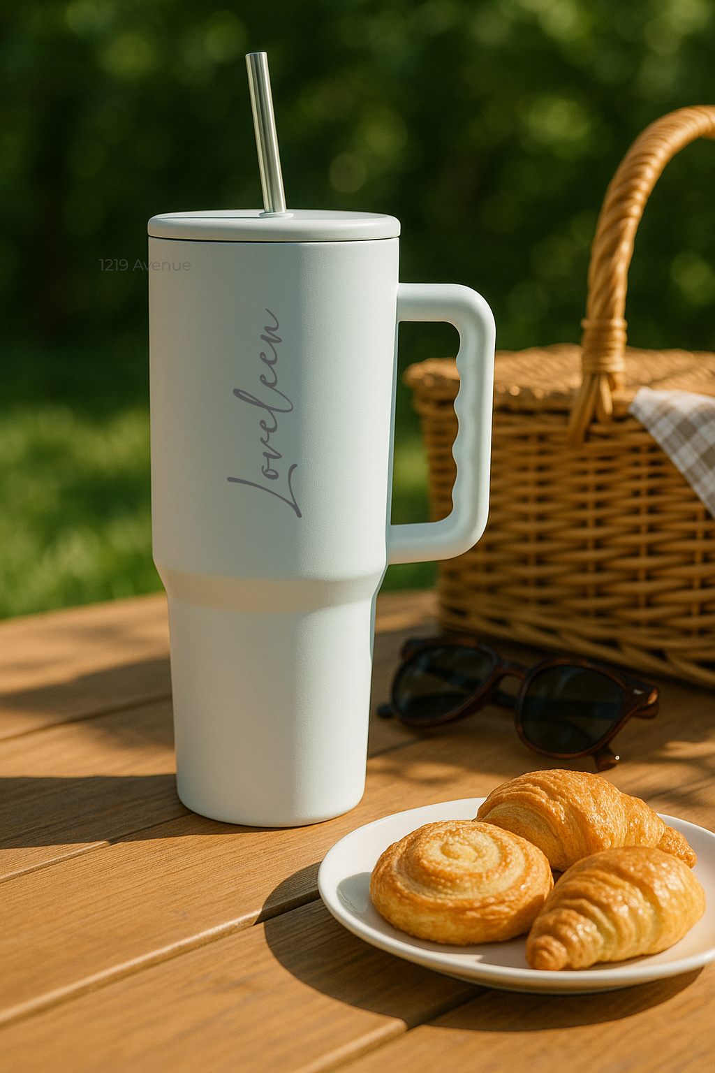 Personalized Elance WayFay Gen 3 | 100% Leak-Proof | Double Walled Insulated Hot & Cold 18+ Hrs | 1200 ML (1.2 Litre) | Premium 1219 Avenue India