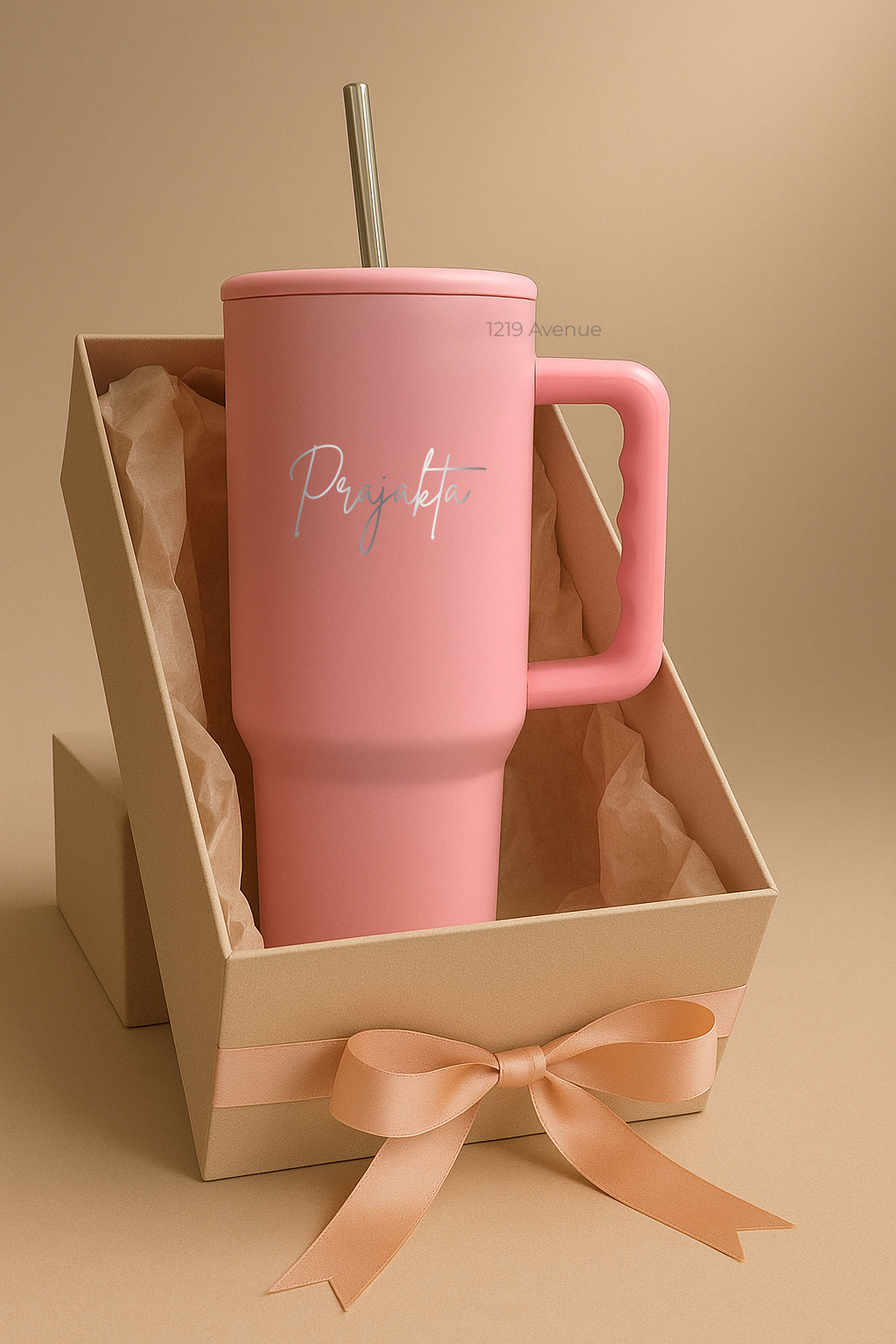 Personalized Elance WayFay Gen 3 | 100% Leak-Proof | Double Walled Insulated Hot & Cold 18+ Hrs | 1200 ML (1.2 Litre) | Premium 1219 Avenue India