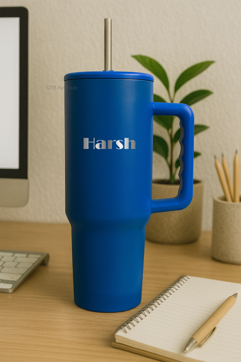 Personalized Elance WayFay Gen 3 | 100% Leak-Proof | Double Walled Insulated Hot & Cold 18+ Hrs | 1200 ML (1.2 Litre) | Premium 1219 Avenue India