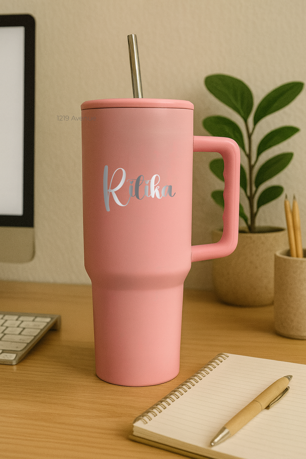 Personalized Elance WayFay Gen 3 | 100% Leak-Proof | Double Walled Insulated Hot & Cold 18+ Hrs | 1200 ML (1.2 Litre) | Premium 1219 Avenue India