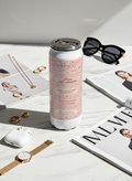 Personalized Ivora Metal Can Sipper 500 ML | Veloura Affirmations Print | Double Walled Hot & Cold Tumbler 1219 Avenue