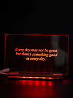 Personalized LED Side Table Lamp| Message/Quote Customized| NO COD 1219 Avenue India