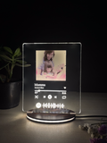 Personalized LED Side Table Lamp | Spotify Song and Image Customized | NO COD 1219 Avenue India