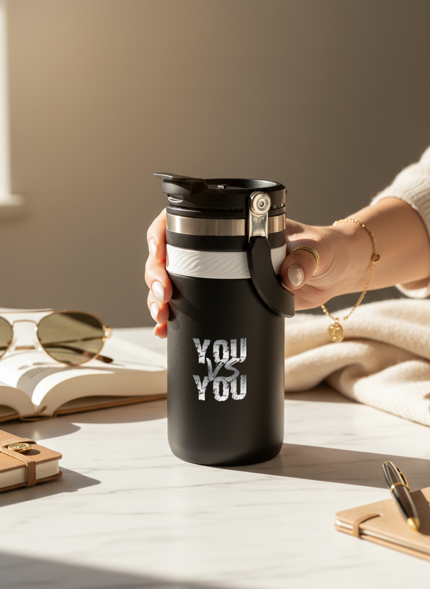 Personalized Mini Hydrator Tumbler 700ml | Double Wall Vacuum Insulated | Keeps Drinks Cold & Hot 18+ Hours | Gym & Travel Bottle 1219 Avenue