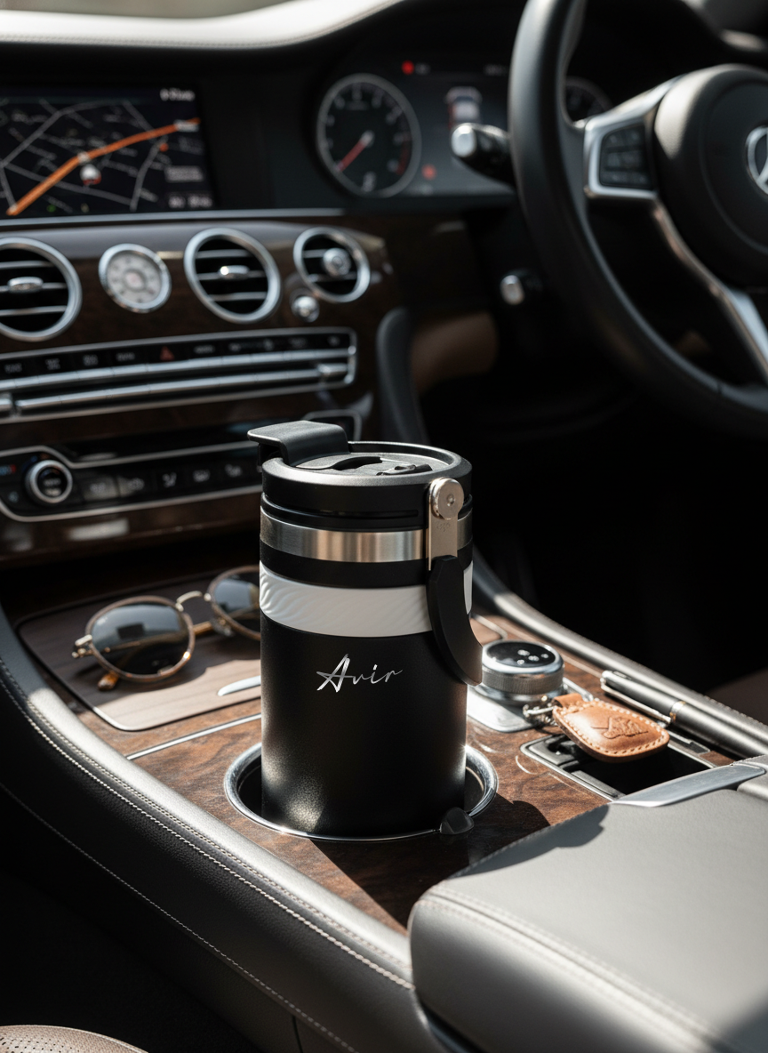 Personalized Mini Hydrator Tumbler 700ml | Double Wall Vacuum Insulated | Keeps Drinks Cold & Hot 18+ Hours | Gym & Travel Bottle 1219 Avenue