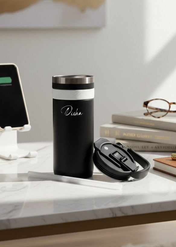Personalized Mini Hydrator Tumbler 700ml | Double Wall Vacuum Insulated | Keeps Drinks Cold & Hot 18+ Hours | Gym & Travel Bottle 1219 Avenue