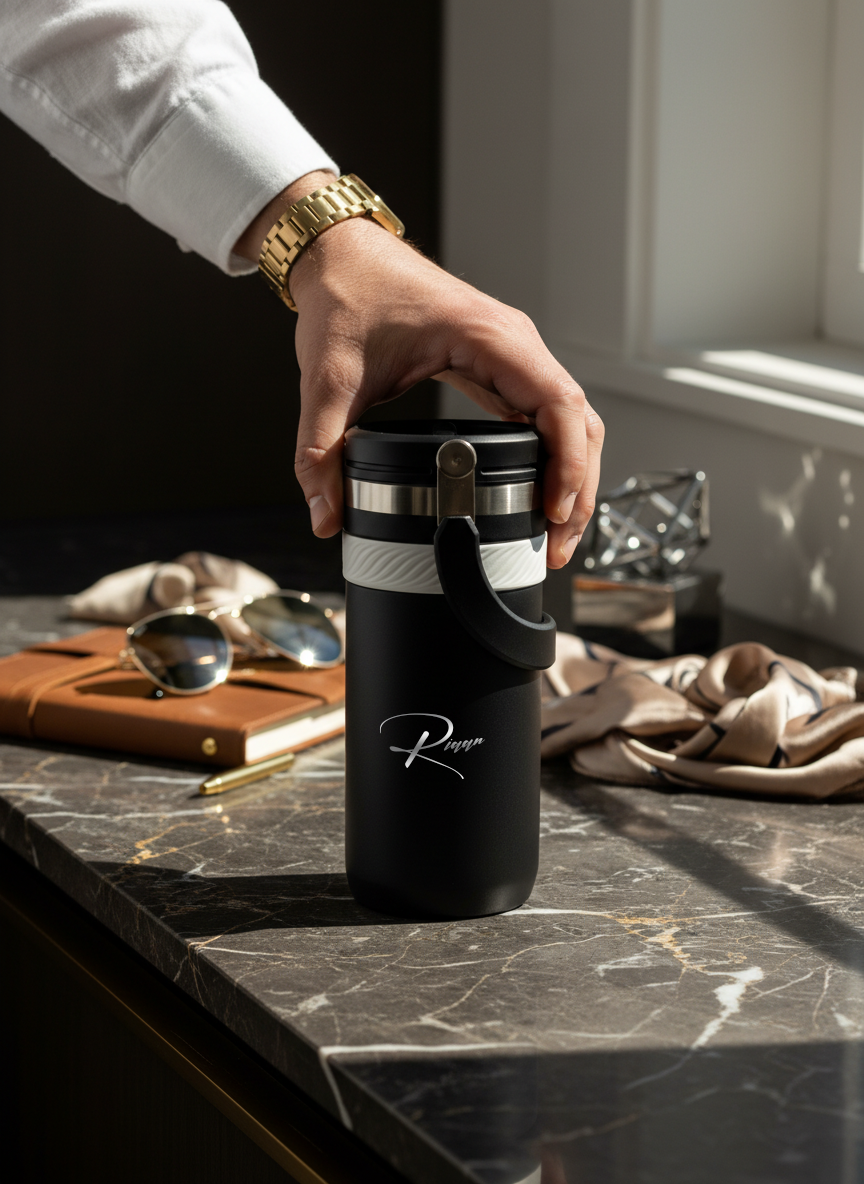Personalized Mini Hydrator Tumbler 700ml | Double Wall Vacuum Insulated | Keeps Drinks Cold & Hot 18+ Hours | Gym & Travel Bottle 1219 Avenue