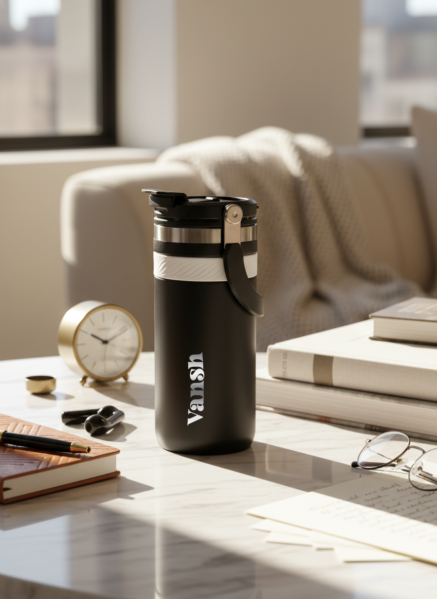 Personalized Mini Hydrator Tumbler 700ml | Double Wall Vacuum Insulated | Keeps Drinks Cold & Hot 18+ Hours | Gym & Travel Bottle 1219 Avenue