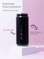 Personalized Name/Quote Metal Can Sippers 500ml 1219 Avenue India