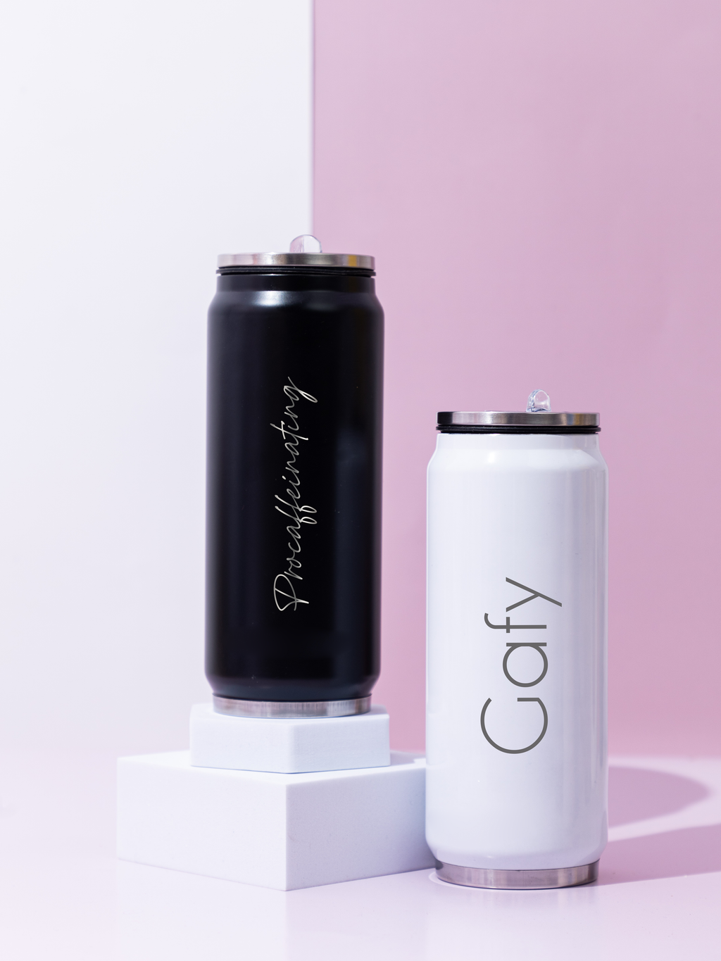 Personalized Name/Quote Metal Can Sippers 500ml 1219 Avenue India