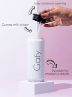 Personalized Name/Quote Metal Can Sippers 500ml 1219 Avenue India