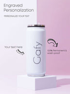 Personalized Name/Quote Metal Can Sippers 500ml 1219 Avenue India