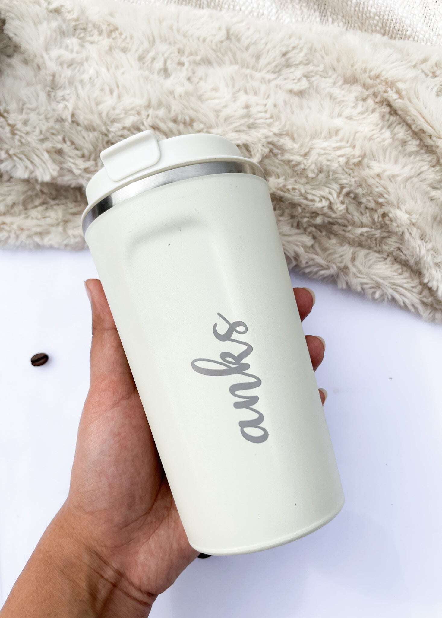 Personalized Name/Quote Temperature Display Portable Coffee Flask 500ml 1219 Avenue India