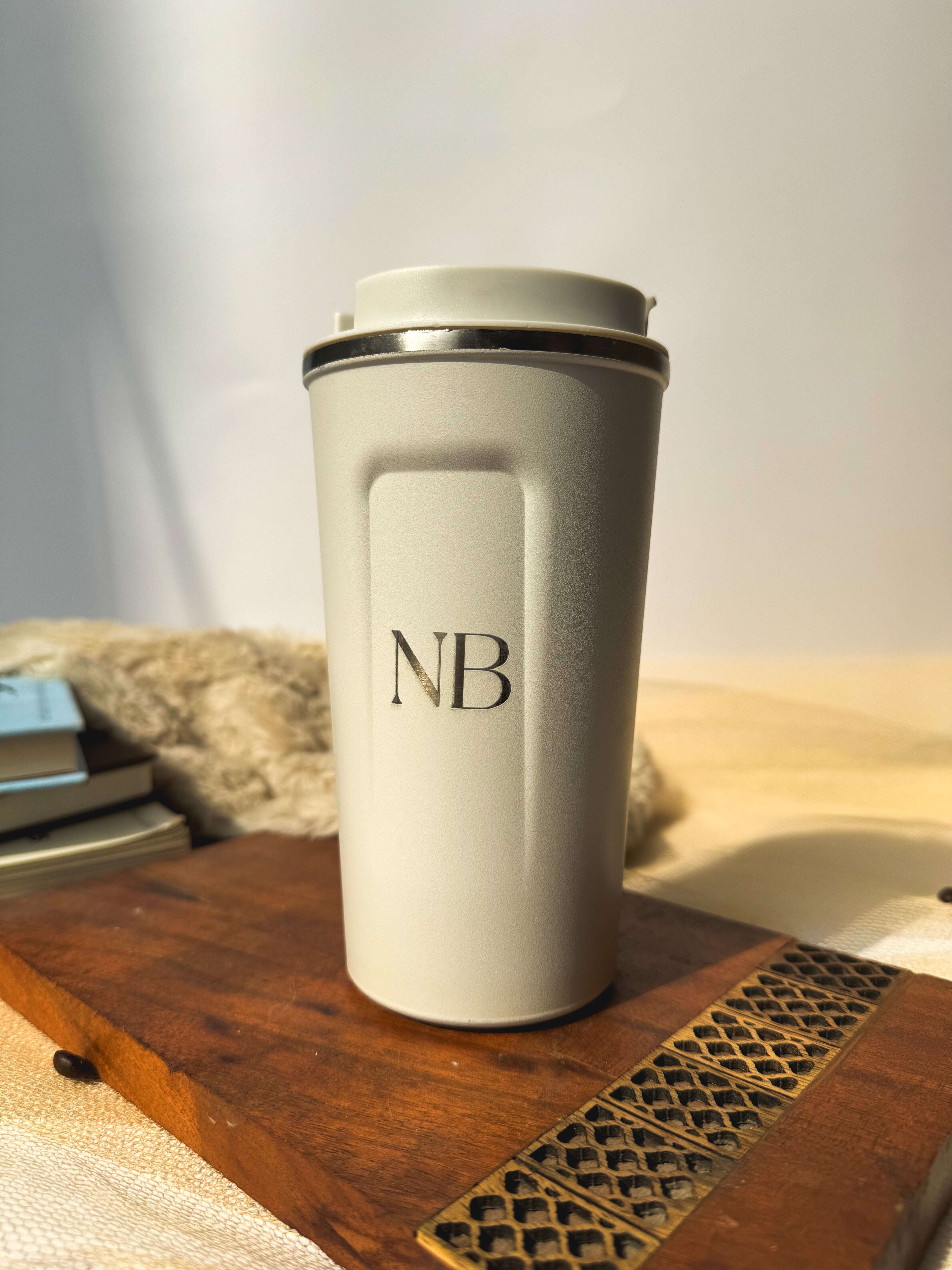 Personalized Name/Quote Temperature Display Portable Coffee Flask 500ml 1219 Avenue India