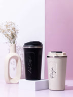Personalized Name/Quote Temperature Display Portable Coffee Flask 500ml 1219 Avenue India