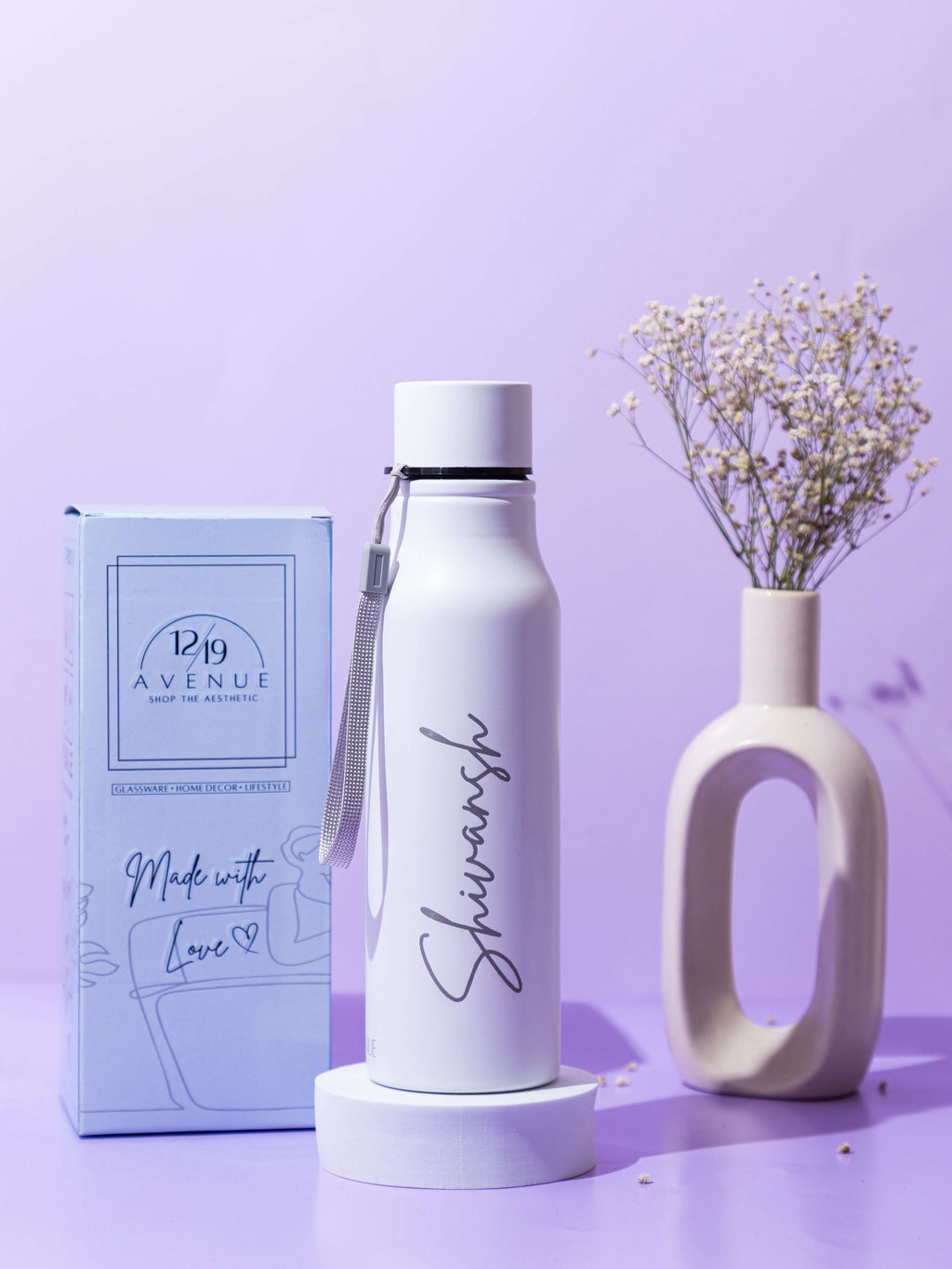 Personalized Name/Quote Tether Twist Bottle 750ML 1219 Avenue India