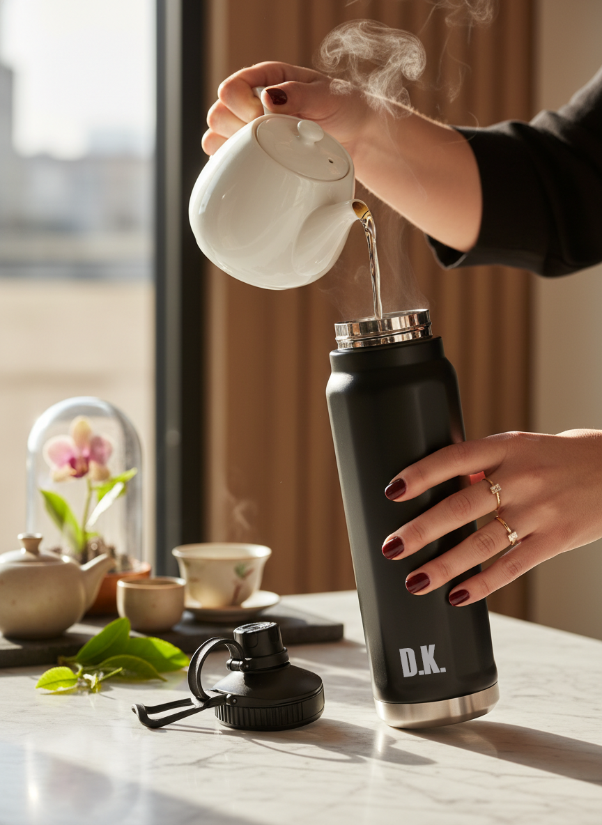 Personalized PACE AURA Insulated Water Bottle 750ml - Vacuum Sealed Stainless Steel Gym Bottle, Keeps Hot & Cold for 10+ Hours, Leakproof Sports Bottle for Travel & Fitness 1219 Avenue
