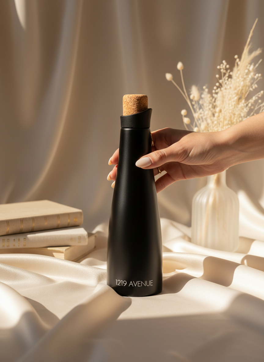 Personalized Recherche Wine Shaped Insulated Bottles 18hrs+ Hot and Cold 1219 Avenue India