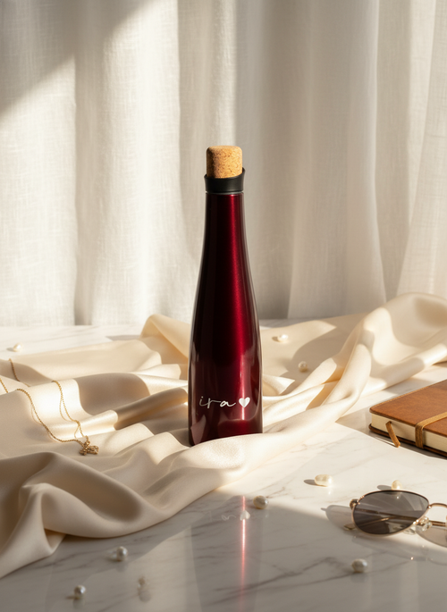 Personalized Recherche Wine Shaped Insulated Bottles 18hrs+ Hot and Cold 1219 Avenue India