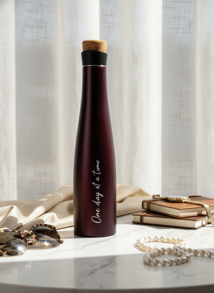 Personalized Recherche Wine Shaped Insulated Bottles 18hrs+ Hot and Cold 1219 Avenue India