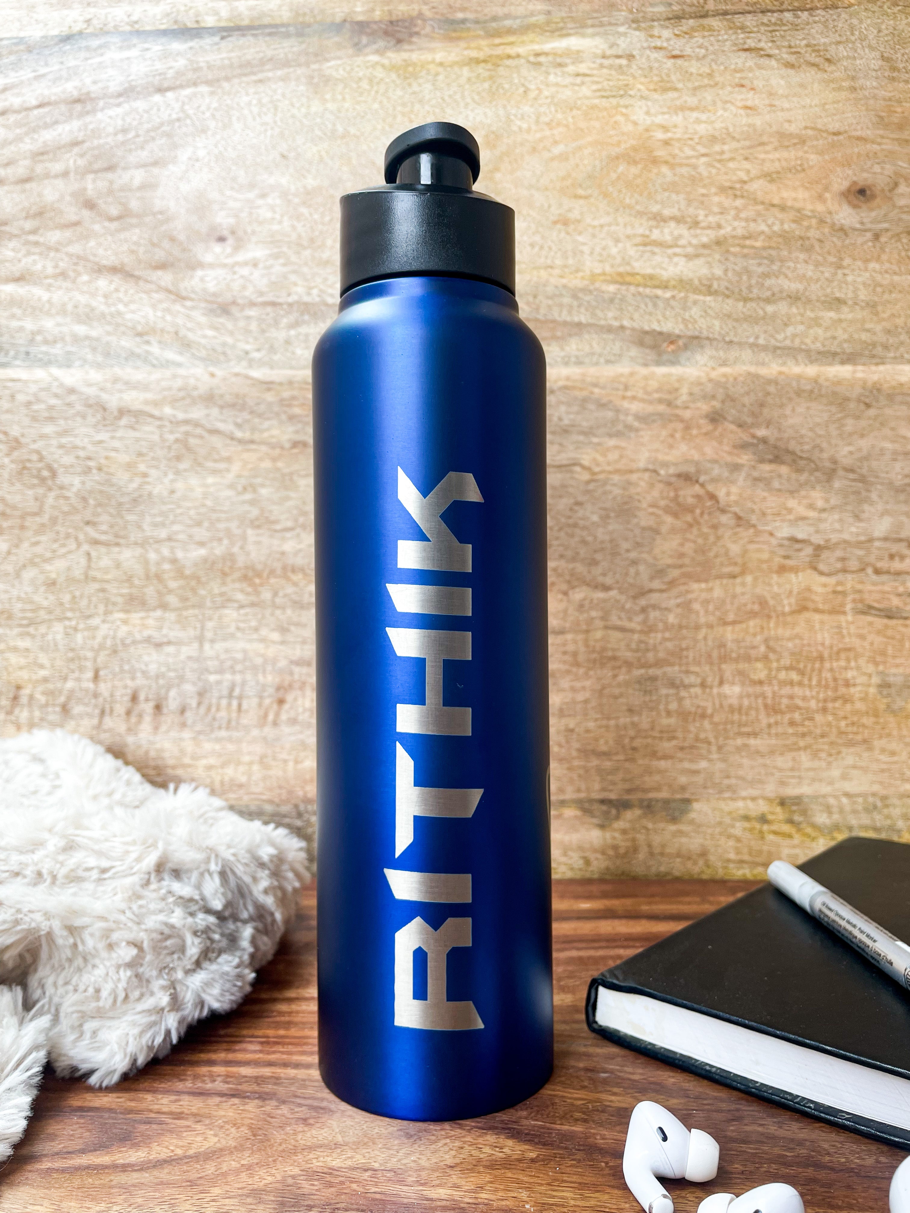 Personalized Stainless Steel, Single Walled Bottles 1000ml 1219 Avenue