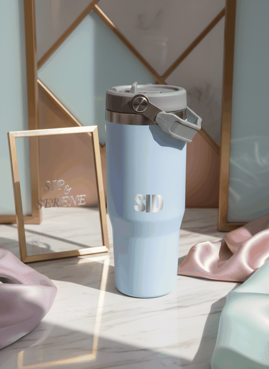 Personalized WayFay Double Walled Insulated 12 hrs+ Tumblers 1000 ML | 1 litre | Premium Gifting 1219 Avenue