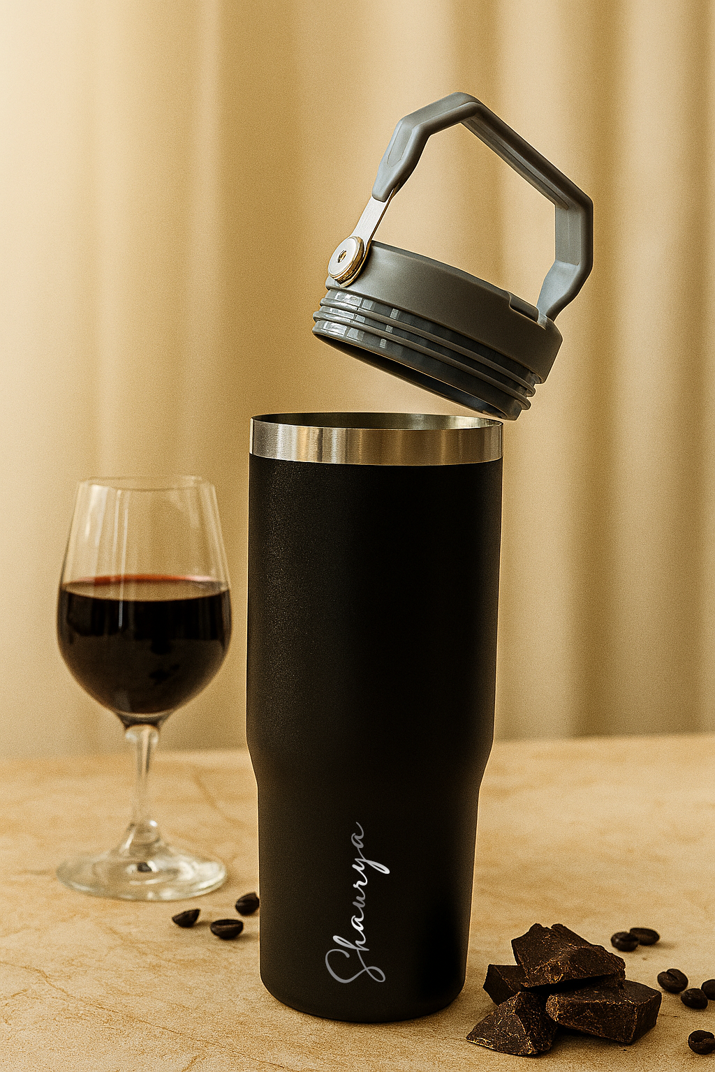 Personalized WayFay Double Walled Insulated 12 hrs+ Tumblers 950 ML | 1 litre | Premium Gifting 1219 Avenue India
