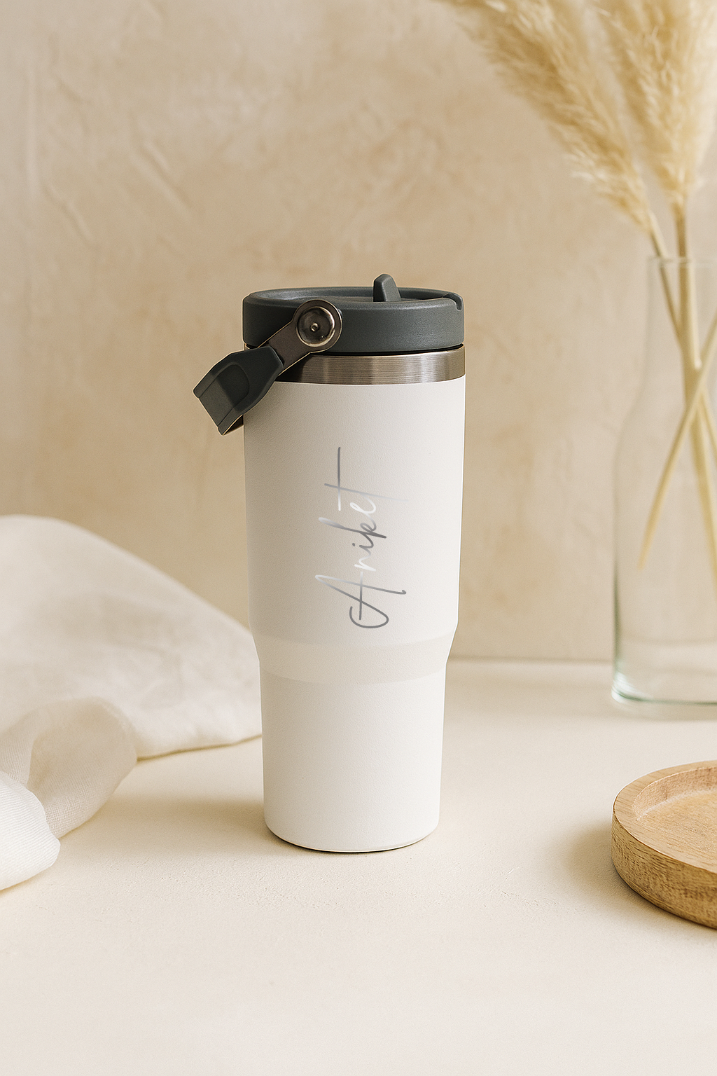 Personalized WayFay Double Walled Insulated 12 hrs+ Tumblers 950 ML | 1 litre | Premium Gifting 1219 Avenue India