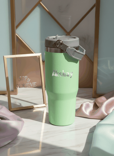 Mint leaf green