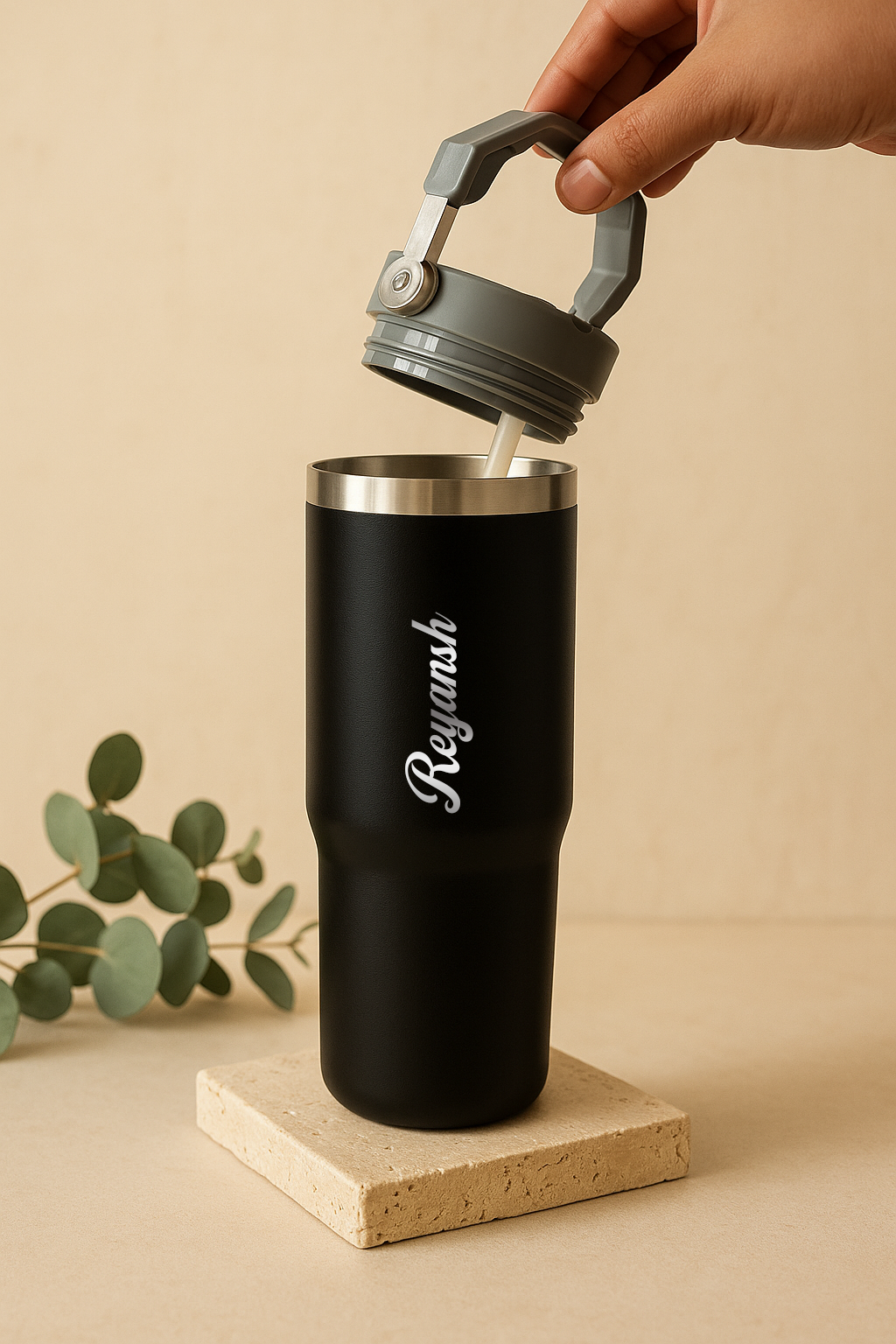 Personalized WayFay Double Walled Insulated 12 hrs+ Tumblers 950 ML | 1 litre | Premium Gifting 1219 Avenue India