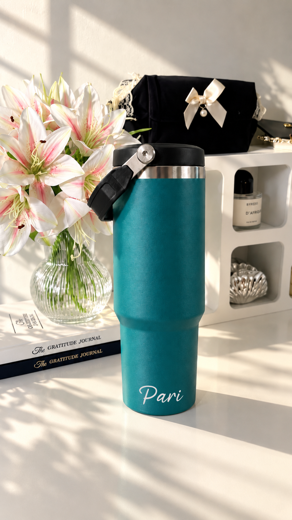 Personalized WayFay Double Walled Insulated 12 hrs+ Tumblers 1000 ML | 1 litre | Premium Gifting 1219 Avenue