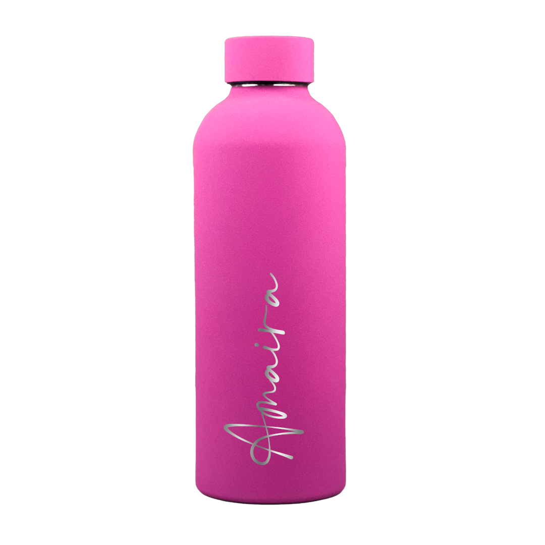 Personalized Bae-Sic Double Walled Insulated Bottles 500 ML| Name/Quote| Double Walled Insulated | 8-10hrs Hot And Cold |NO COD