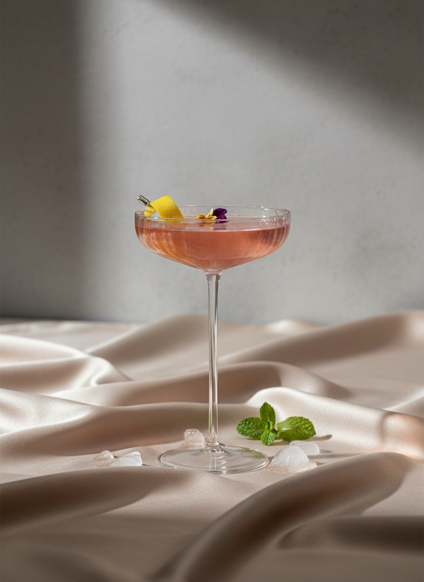 Premium Aurea Coupe Cocktail Glasses Set Of 2 | Elegant Stemware for Cocktails, Desserts & Celebrations 1219 Avenue India