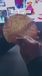 LED Side Table Lamp| Note maker with erasable pen