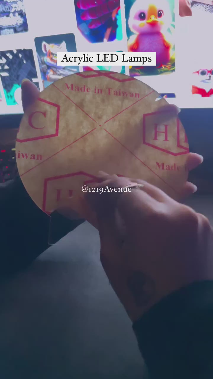 LED Side Table Lamp| Note maker with erasable pen