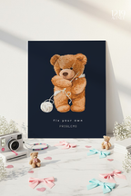 Printed 4K Ultra Gloss Metal Frame A3 Size | Fix It Yourself Print | 1.2mm Premium Thickness Wall Frame (12x18 Inches) 1219 Avenue